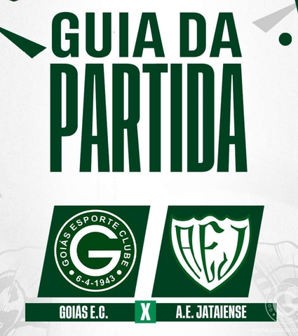 Goiás X Jataiense vai começar! Confira o Guia da Partida em 10/02/2024