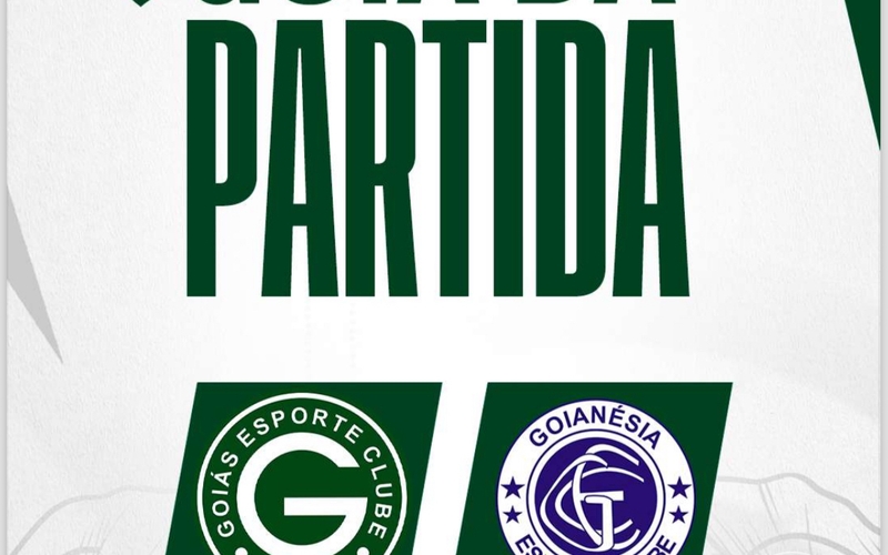 Goiás X Goianésia vai começar! Confira o Guia da Partida em 14/02/2024