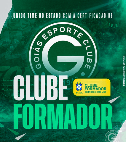 Goiás tem seu Certificado de Clube Formador renovado pela CBF
