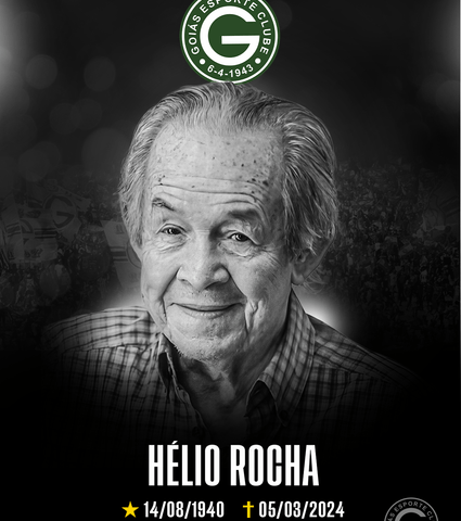 NOTA DE PESAR : HÉLIO ROCHA