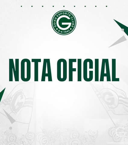 NOTA OFICIAL - GOIÁS ESPORTE CLUBE