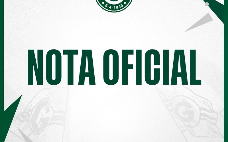 NOTA OFICIAL - GOIÁS ESPORTE CLUBE