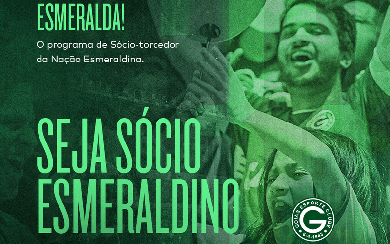 Goiás anuncia Esmeralda, o novo programa de sócio torcedor do clube