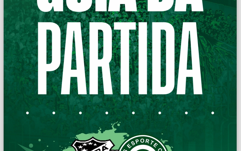 Ceará x Goiás vai começar! Confira o Guia da Partida em 20/04/2024