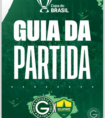 Goiás X Cuiabá vai começar! Confira o Guia da Partida em 02/05/2024