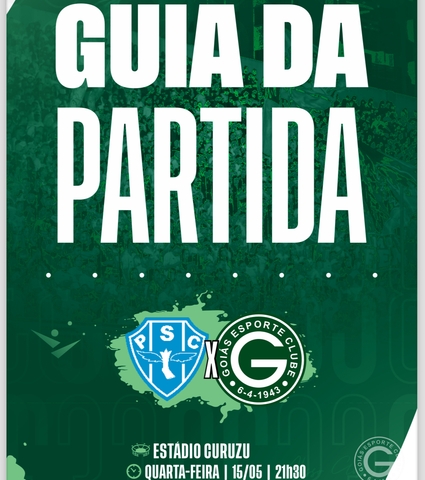 Paysandu X Goiás vai começar! Confira o Guia da Partida em 15/05/2024