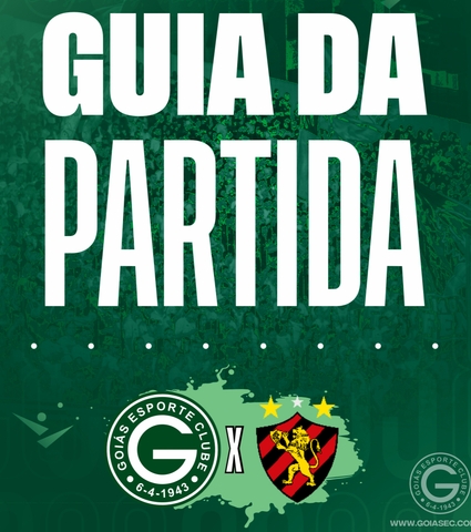 Goiás X Sport vai começar! Confira o Guia da Partida em 31/05/2024