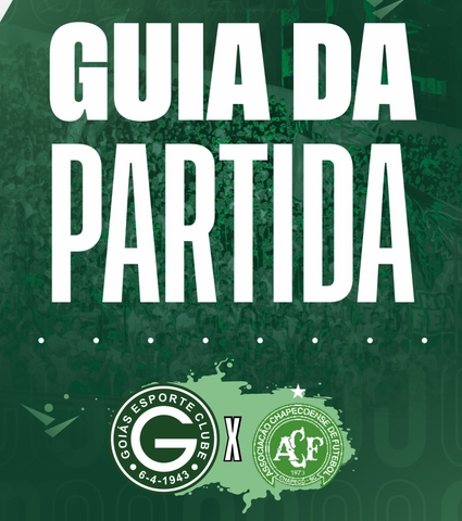 Goiás X Chapecoense vai começar! Confira o Guia da Partida em 06/07/2024