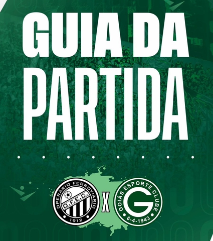 OPERÁRIO X GOIÁS VAI COMEÇAR! CONFIRA O GUIA DA PARTIDA EM 17/07/2024