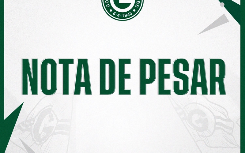 NOTA DE PESAR: GOIÁS ESPORTE CLUBE