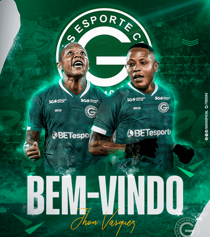 Jhon Vásquez é o novo reforço do Esmeraldino