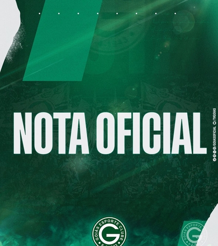 NOTA OFICIAL : GOIÁS ESPORTE CLUBE