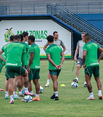 Verdão treina em Manaus e finaliza preparação para duelo de amanhã