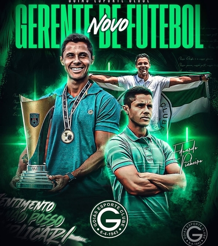EDUARDO PINHEIRO É O NOVO GERENTE DE FUTEBOL DO VERDÃO