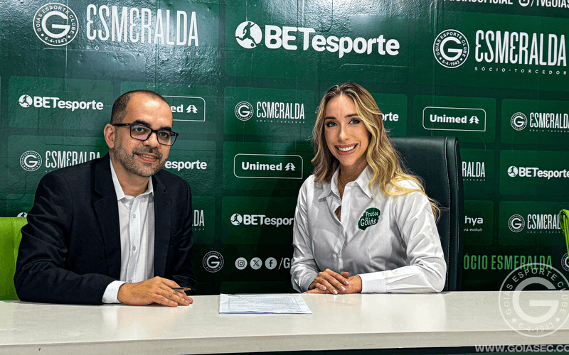Goiás fecha patrocínio com a Frutos de Goiás para a temporada 2025