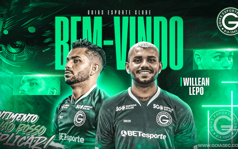WILLEAN LEPO É O NOVO REFORÇO DO VERDÃO !