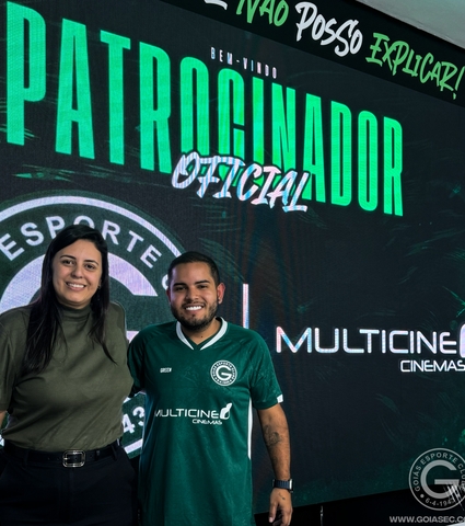 Goiás anuncia a Multicine como nova patrocinadora do clube