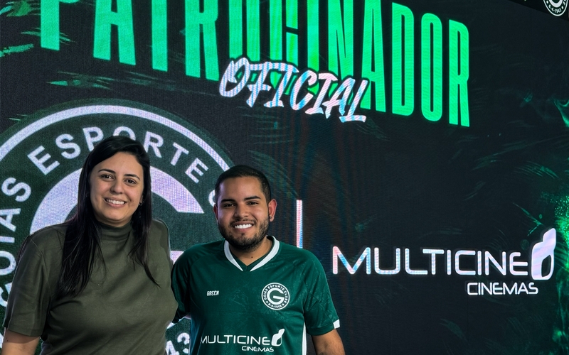 Goiás anuncia a Multicine como nova patrocinadora do clube
