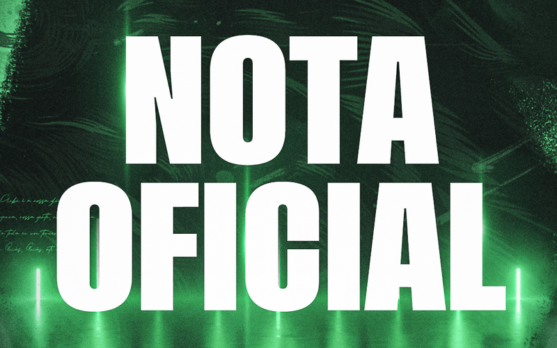 NOTA OFICIAL : VINICIUS