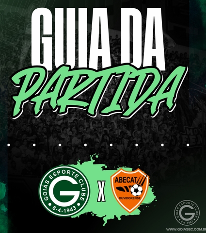 Goiás x ABECAT vai começar! Confira o Guia da Partida em 23/02/2025