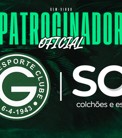Goiás Esporte Clube anuncia parceria com Sol Colchões e Estofados