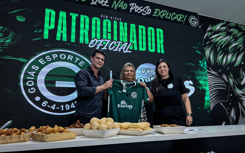 Goiás Esporte Clube anuncia novo patrocinador: Pão de Queijo Farias