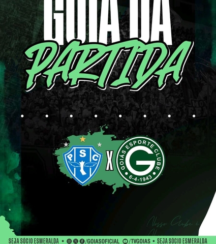 PAYSANDU S.C x GOIÁS E.C VAI COMEÇAR! CONFIRA O GUIA DA PARTIDA EM 09/04/2025