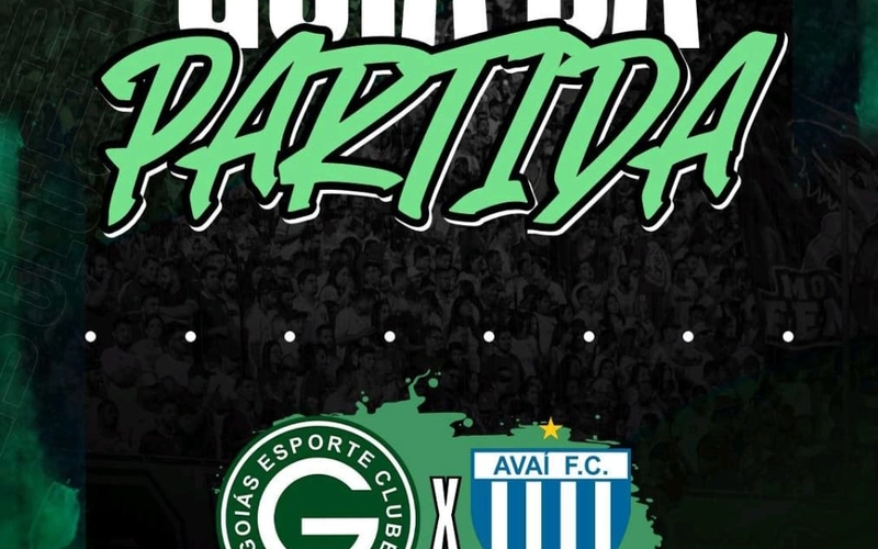 GOIÁS E.C x AVAÍ/SC VAI COMEÇAR! CONFIRA O GUIA DA PARTIDA EM 5/5/2025