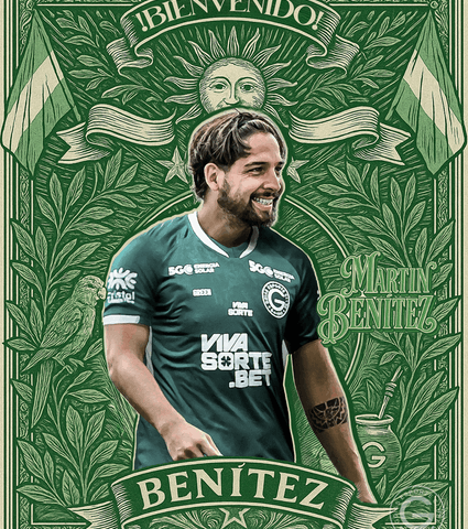 Martín Benítez é o novo reforço do Verdão!