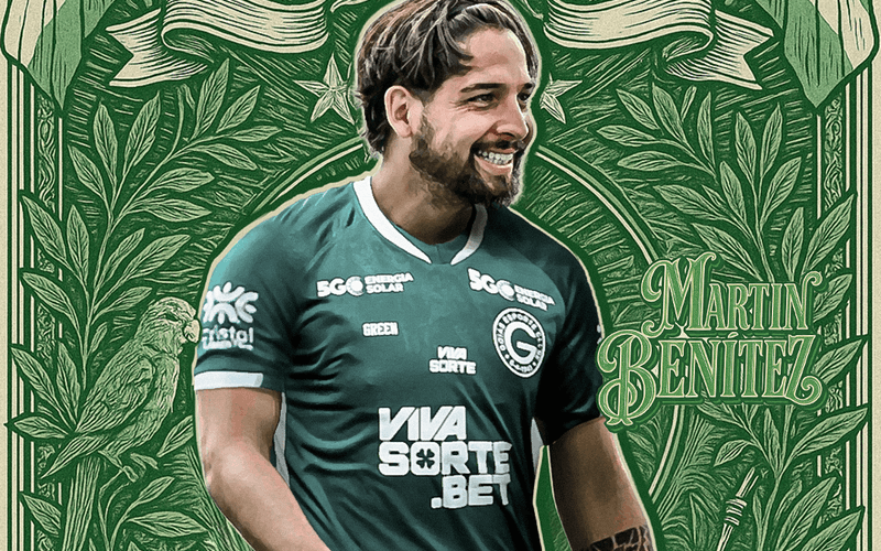 Martín Benítez é o novo reforço do Verdão!
